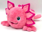 D.O.G. Very Durable Axolotl Dog Toy for Small, Medium & Large Dogs – 3-in-1 Plush Toy with Squeaker, Crinkle Paper, Double Layer Construction, Double Stitching & Less Stuffing.
