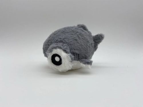 D.O.G. Bubble Eye Shark Dog Toy for Small, Medium & Large Dogs – Durable Plush Toy with Squeaker, Reinforced Double Layer Construction, Less Stuffing, Soft Interactive Chew & Fetch Toy